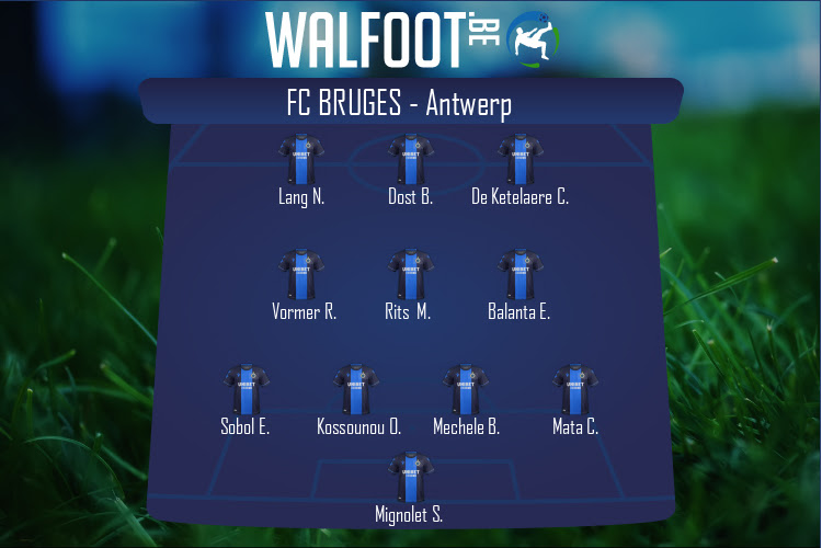 Composition FC Bruges | FC Bruges - Antwerp (16/05/2021)