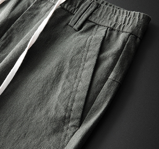Title 6, Mens straight tube slim loose trend pants