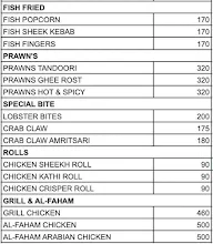 The Kebab Shop menu 3