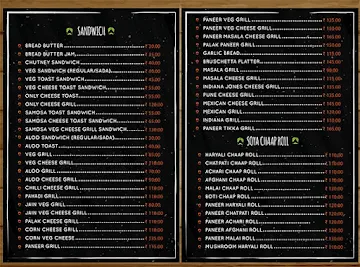 Desi Nookad menu 