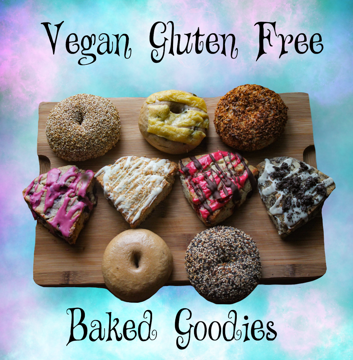 Bagels and scones~ Fully gluten free and fully vegan