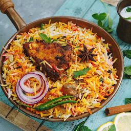 Fish(Salmon) Briyani