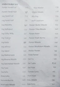 Chaitanya Restaurant menu 2