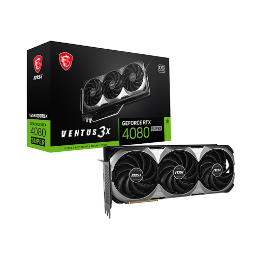 Card màn hình MSI RTX 4080 SUPER 16G VENTUS 3X OC 16GB GDDR6X 