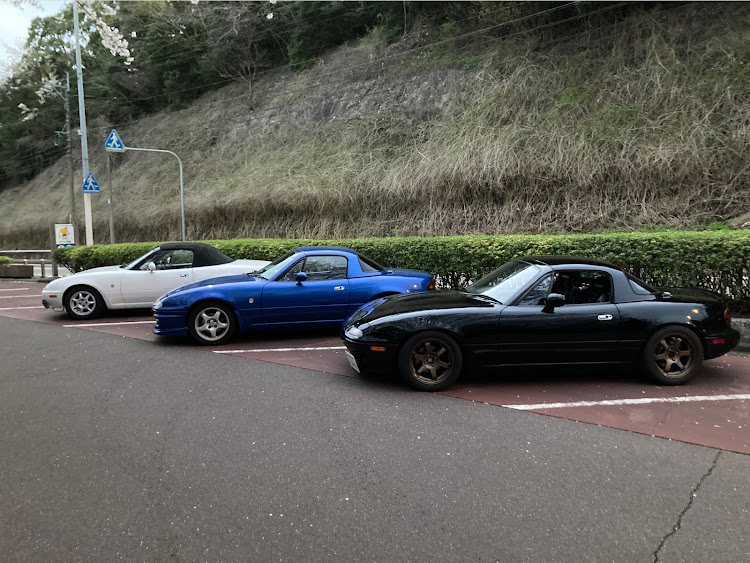 ロードスターの春の風物詩と愛車に関するカスタム事例の投稿画像1枚目