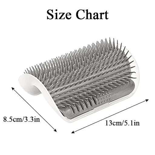 Cat Scratcher Massager for Cats Scratching Pets Brush Remove Hair Comb Grooming Table Dogs Kitten Care Royal Canin Acces