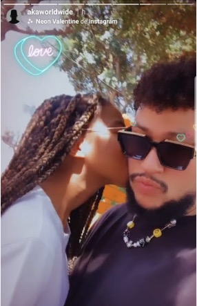 AKA and his alleged bae have been heating up social media.