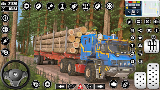 Screenshot Log Transporter Truck Driving