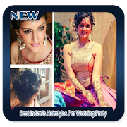 Best Indian's Hairstyles For Wedding Party  Icon