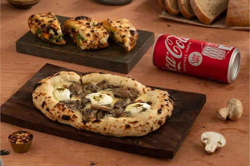 Mushroom Pizza Combo