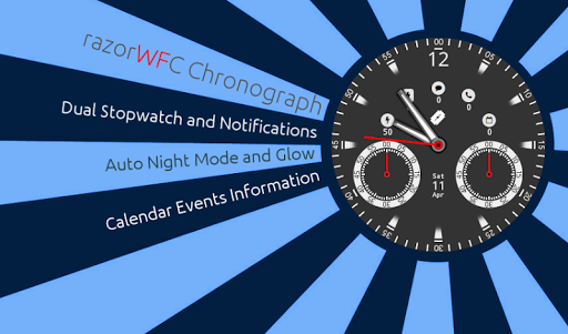 razorWFC Chronograph Watchface