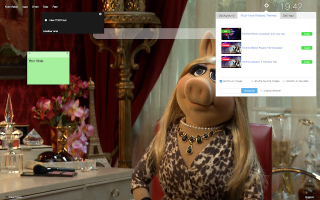 Miss Piggy HD Wallpapers New Tab