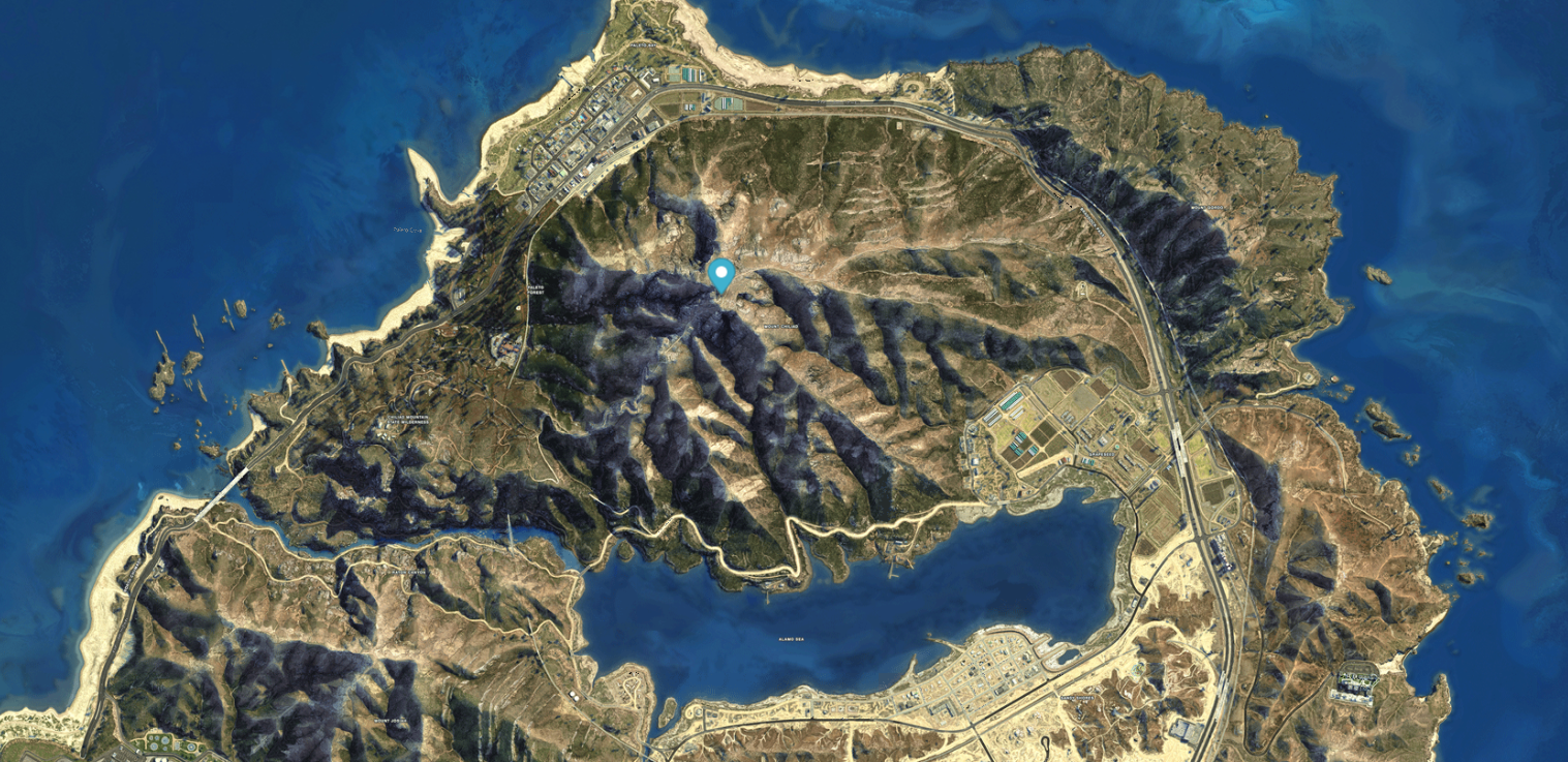 Chiliad mountain gta 5 фото 110