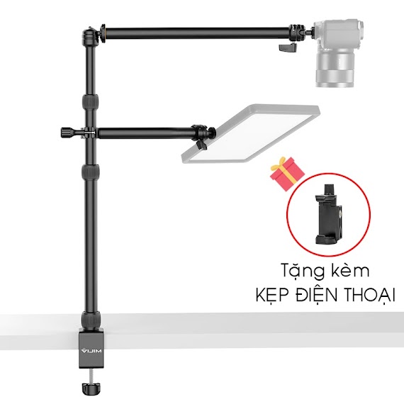 Giá Đỡ Máy Ảnh Kẹp Cạnh Bàn Quay Video Ulanzi Vijim Ls11