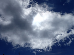 雲が陰る