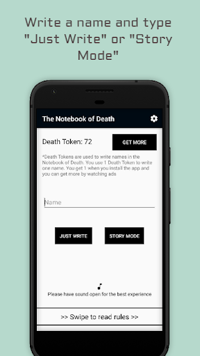 The Notebook of Death  An anime inspired app
