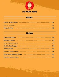 The Monk Momo menu 2