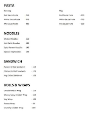 Naansense menu 1