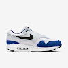 air max 1 white/deep royal blue/pure platinum/black