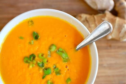 Warming Carrot Ginger Soup