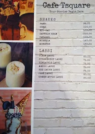 Cafe Tsquare menu 6