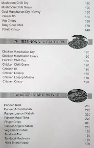 Reddy's Family Restaurant menu 4