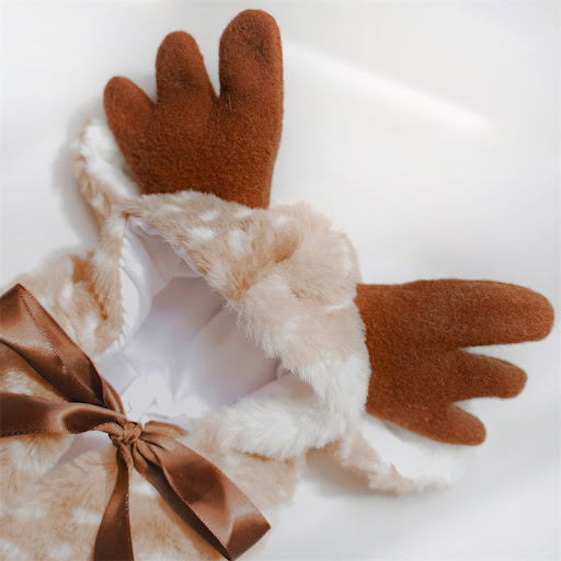 Title 7, Christmas Pet Clothing Elk Cape Cloak, festive ...