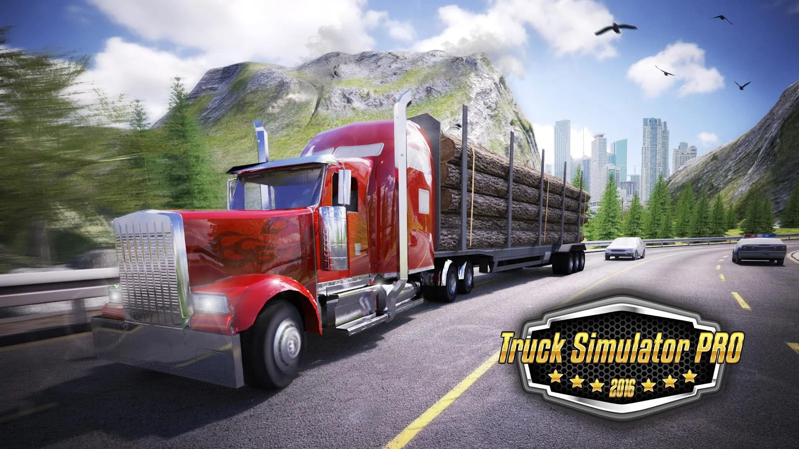   Truck Simulator PRO 2016- tangkapan layar 