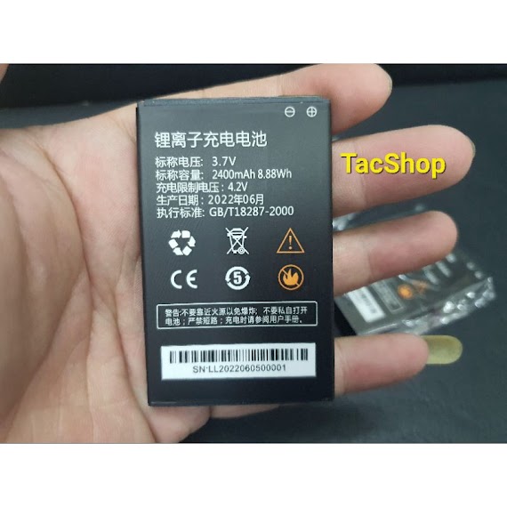 Pin Thay Thế Bộ Phát Wifi Lte A800/A900/M88/Mf80/M100/Rs803/C08 Dung Lượng 2400Mah