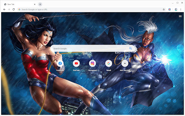 DC vs. Marvel Wallpapers New Tab