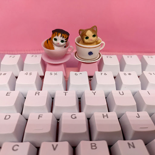 Title 4, Single Mechanical Keyboard Key Cover with Cross...