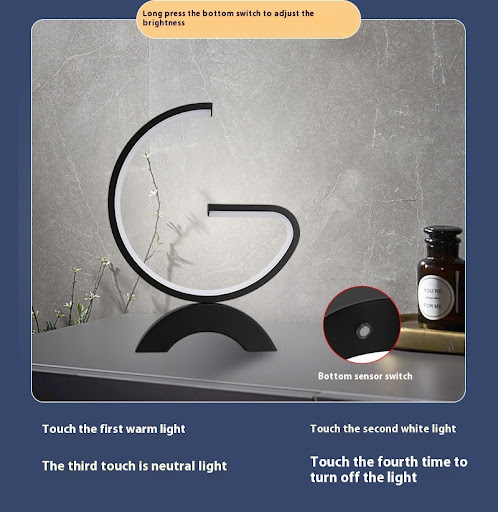 Title 4, Ambience Light LED Bedside Decoration Desktop S...