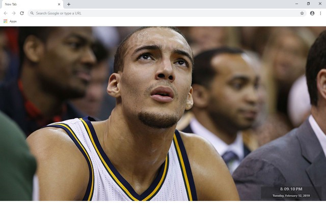 Rudy Gobert New Tab & Wallpapers Collection