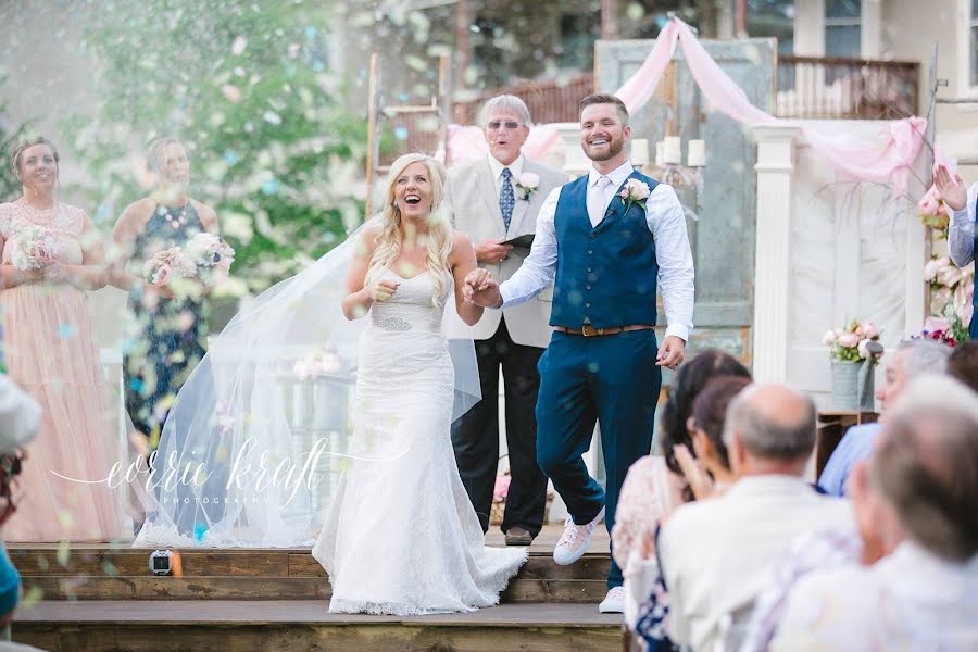 Wedding photographer Corrie Kraft (corriekraft). Photo of 8 September 2019