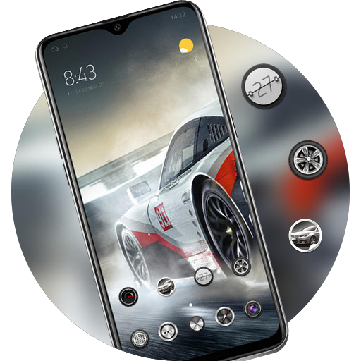 Speeding racing theme  fast  furious car sport