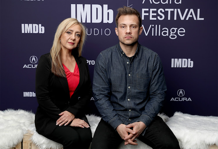 Lorena Bobbitt and 'Lorena' director, Joshua Rofe.