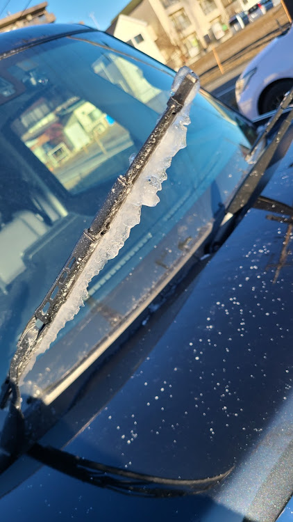 スペーシアカスタムのあけましておめでとうございます・ことしもよろしくおねがいします・初日の出ドライブ・吹雪・雪とコラボに関するカスタム事例の投稿画像8枚目