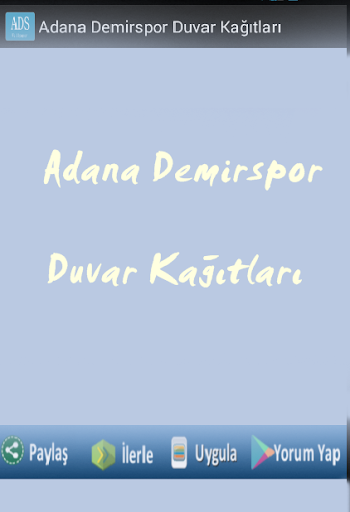 Adana Demirspor DuvarKağıtları