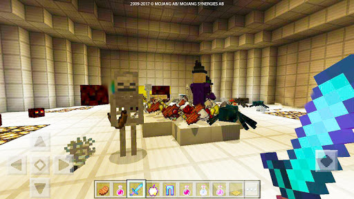 PVP ZombieArena map for MCPE