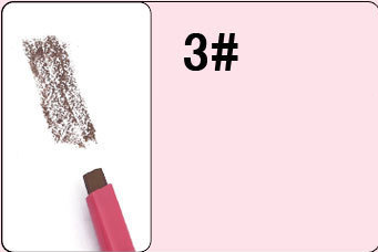 Auto-rotating Square Machete Eyebrow Pencil Set. Achieve precisely defined eyebrows with this easy-to-use, long-lasting,
