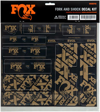 Fox Fork and Shock Decal Kit alternate image 17