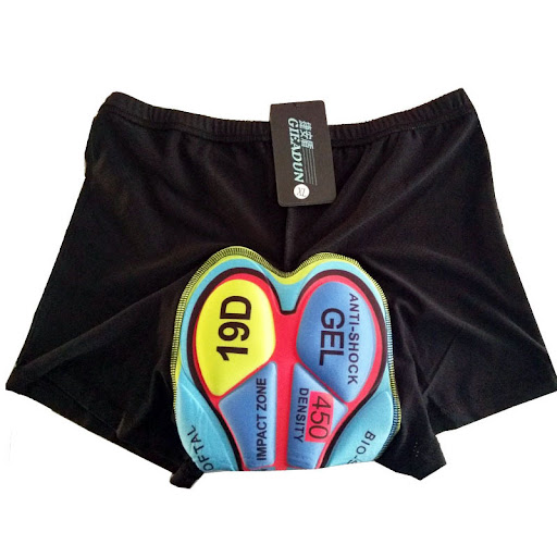 Title 6, Cycling shorts, briefs, and panties with silico...