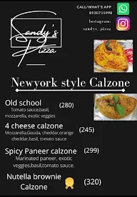 Sandy's Pizza menu 4