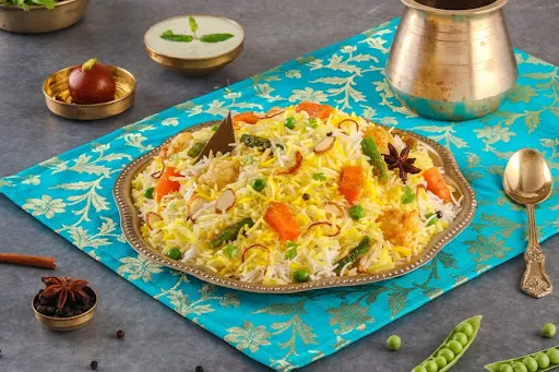 Spicy Subz-e-Biryani (Veg Dum Biryani)