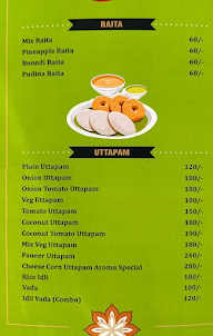 Aroma Green Restaurant menu 8