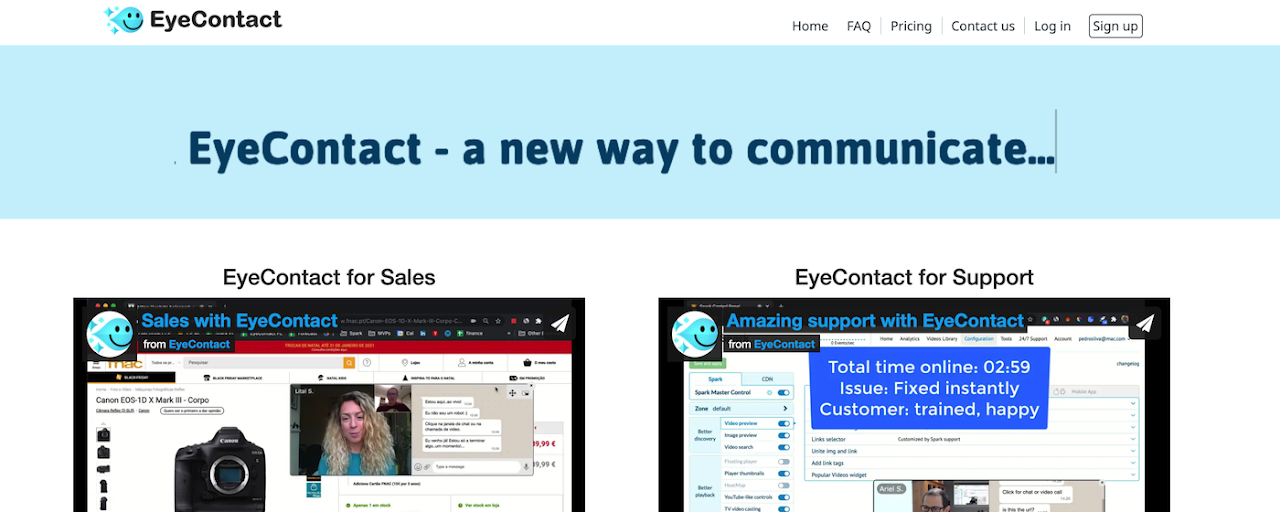 EyeContact demo extension Preview image 2