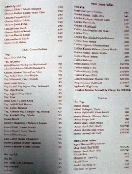 Royal Treat N Dine menu 4