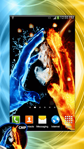 Download Fire And Ice Live Wallpapers Google Play Softwares