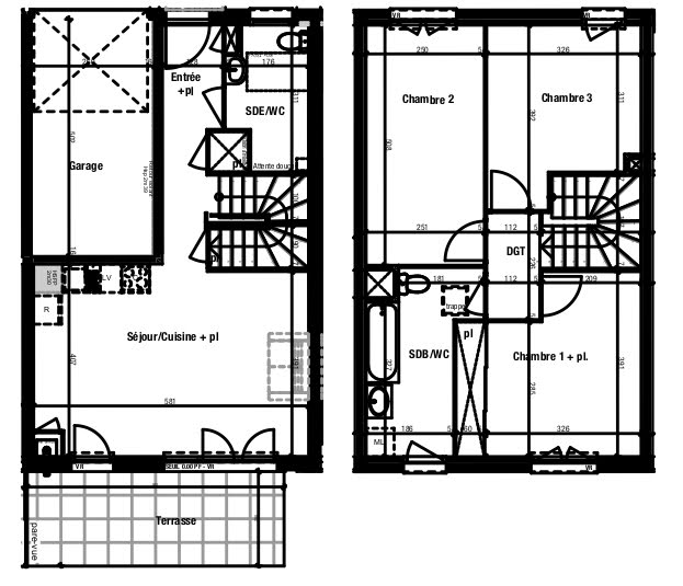 Vente maison 4 pièces 82.26 m² à Frontenex (73460), 294 000 €