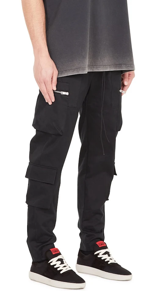 Pantalones Casuales de Trabajo con Cordón y Hebilla, Multibolsillos, Funcionales, Holgados y Versátiles para Uso Diario